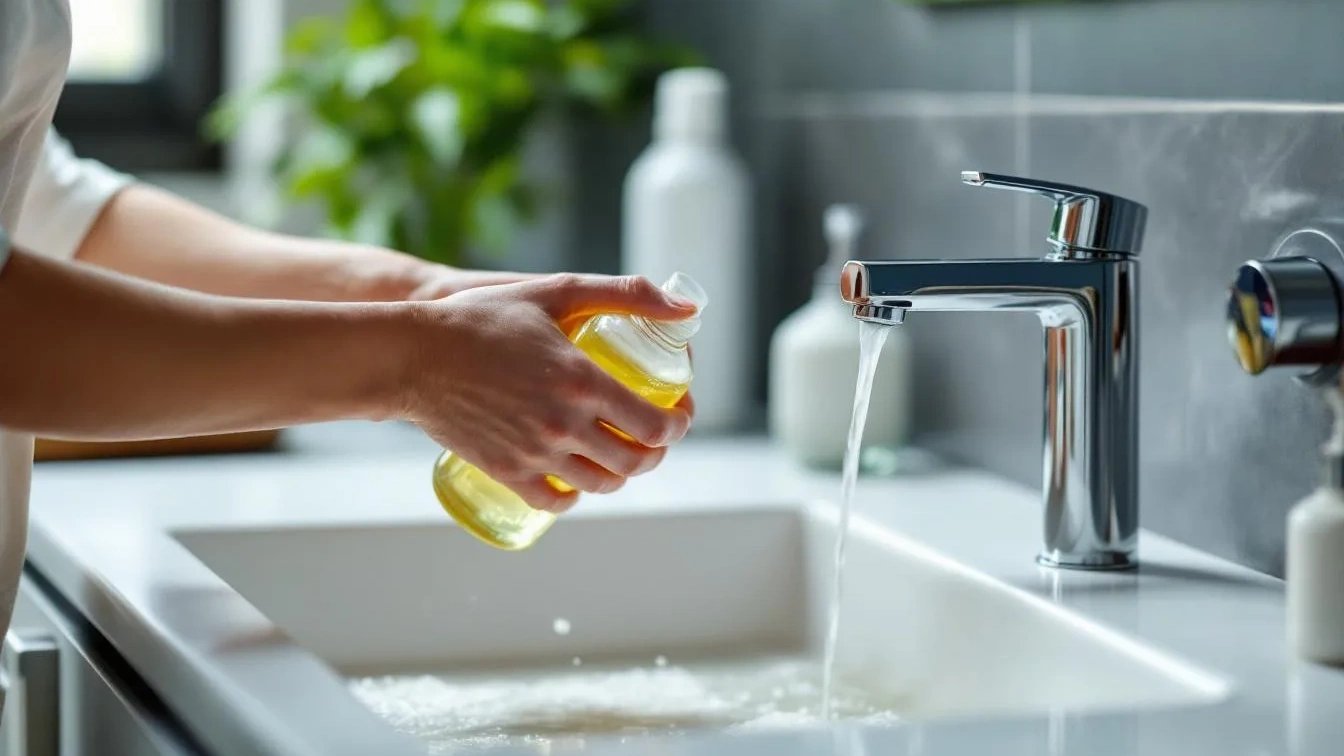 Jak odstranit vodní kámen v koupelně za 5 minut: Hlavní ingredienci pro čistotu najdete v kuchyni