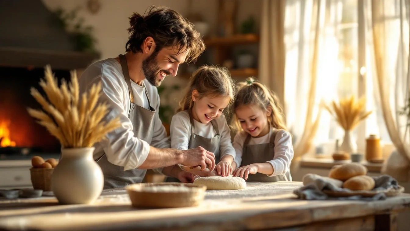 Neuvěřitelně jednoduchý recept na domácí pečivo, které se stane vaším novým rodinným rituálem