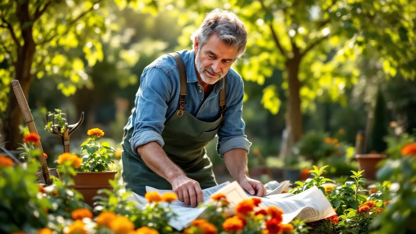 Zahradník vysvětluje: Proč mají staré noviny na zahradě nečekané využití, které vám ušetří práci