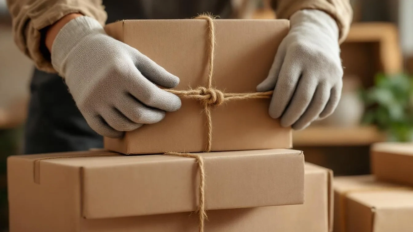 Zapomeňte na složité uzly: Jak efektivně svázat kartony provázkem, aby se při manipulaci nerozjely