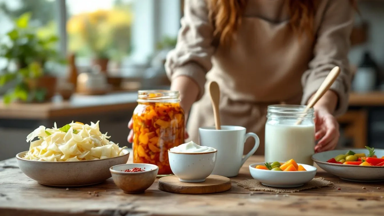 5 fermentovaných potravin pro restart vašich střev po zimě