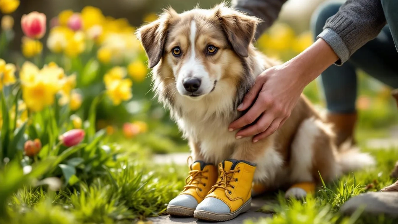 Jak naučit psa na nové jarní botky? Tipy pro citlivé tlapky
