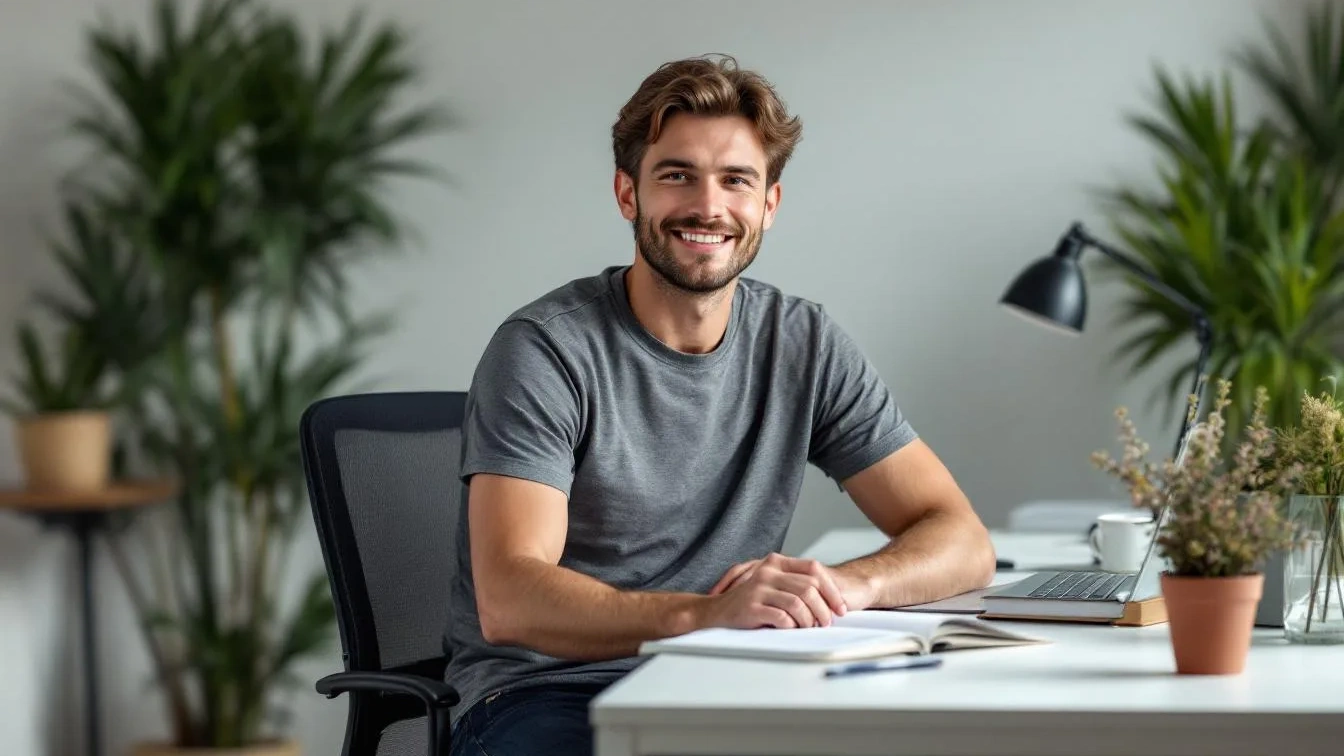 Jak si opravit držení těla při práci u počítače bez drahé židle