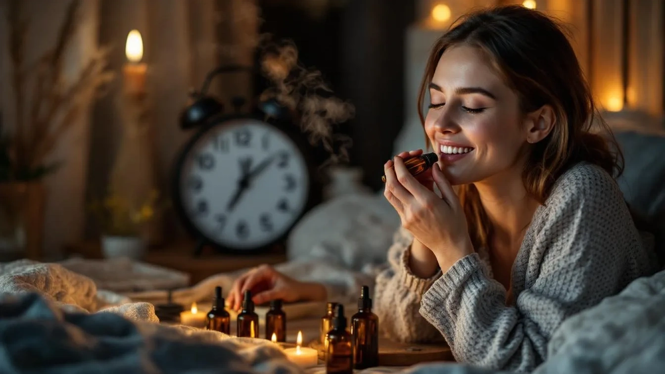 Nejlepší esenciální oleje pro lepší spánek během změny času