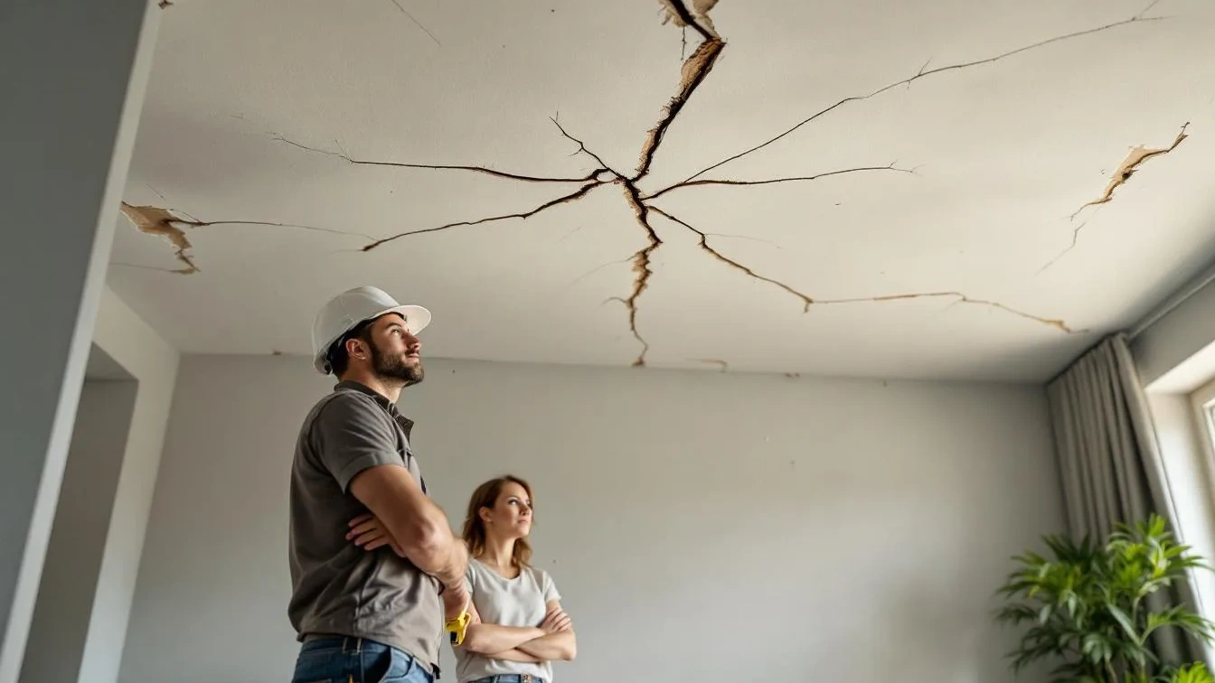 Největší chyby při montáži sádrokartonu, kvůli kterým strop praská už po první zimě