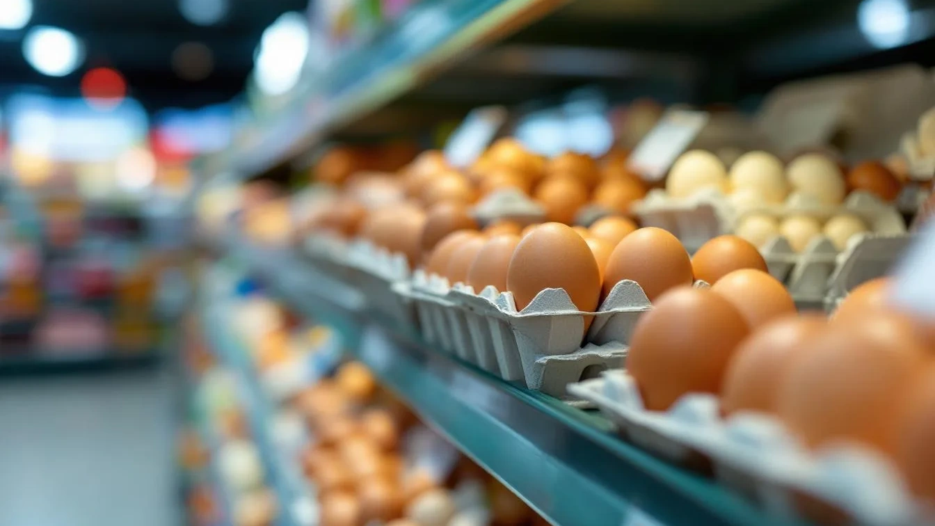 Pokud uvidíte v regálu s vajíčky tento symbol tak je raději nechte v obchodě ležet