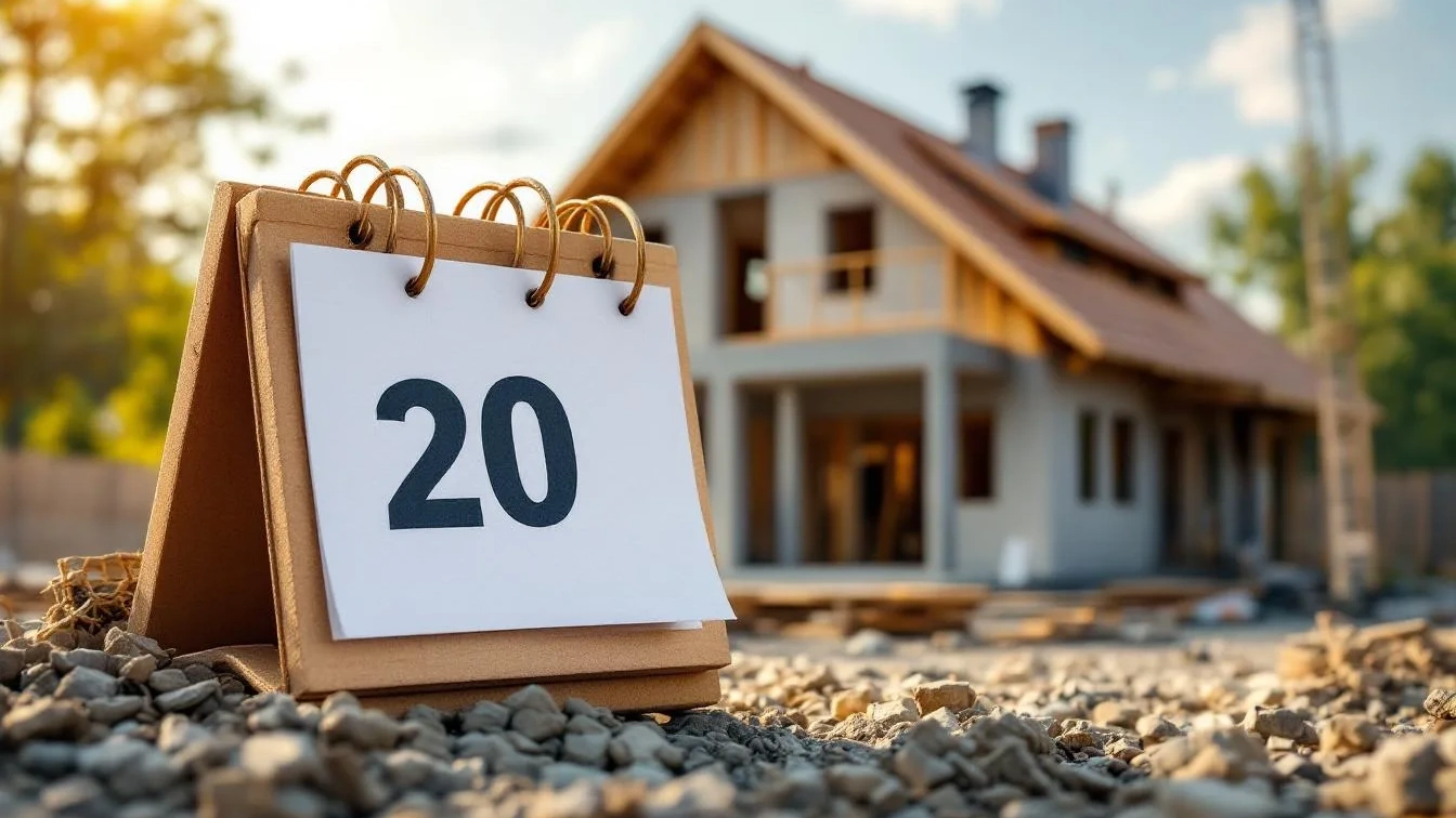 Proč čekání jeden měsíc při stavbě domu může stát desítky tisíc