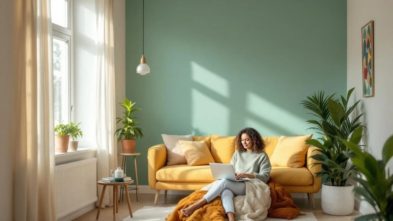 Psychologie barev: Jak vymalovat pokoj pro maximální klid a produktivitu