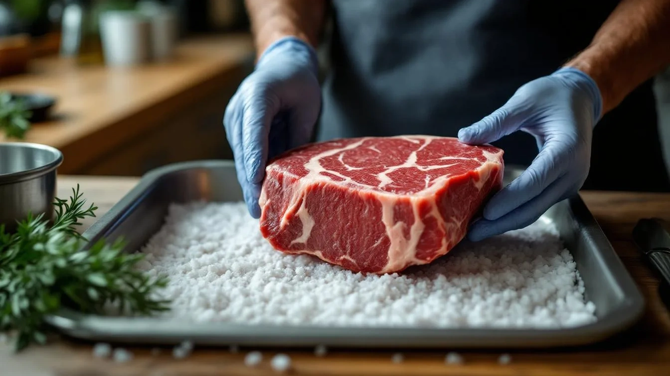 Šéfkuchař odhaluje trik s pečením na soli: Jak docílit dokonale šťavnatého masa s křupavou kůrkou