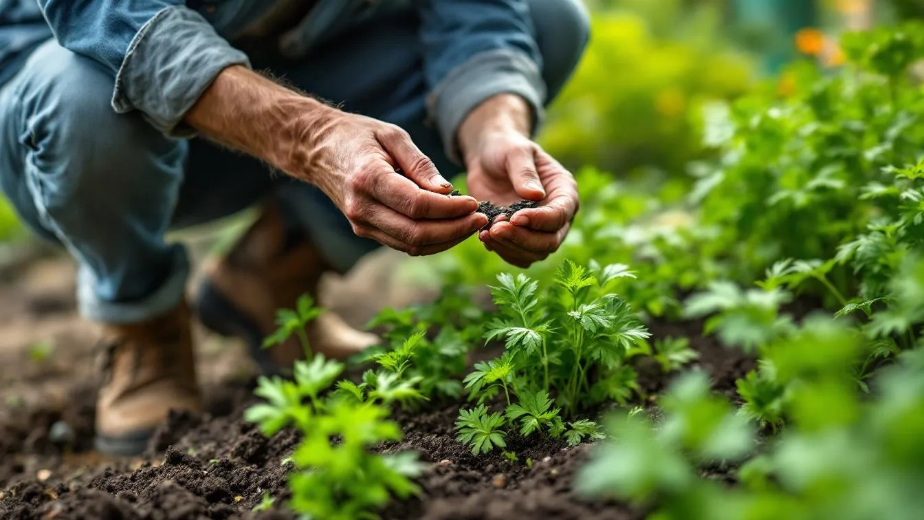 Zahradník odhaluje, kdy sít petržel pro nejlepší sklizeň po celý rok