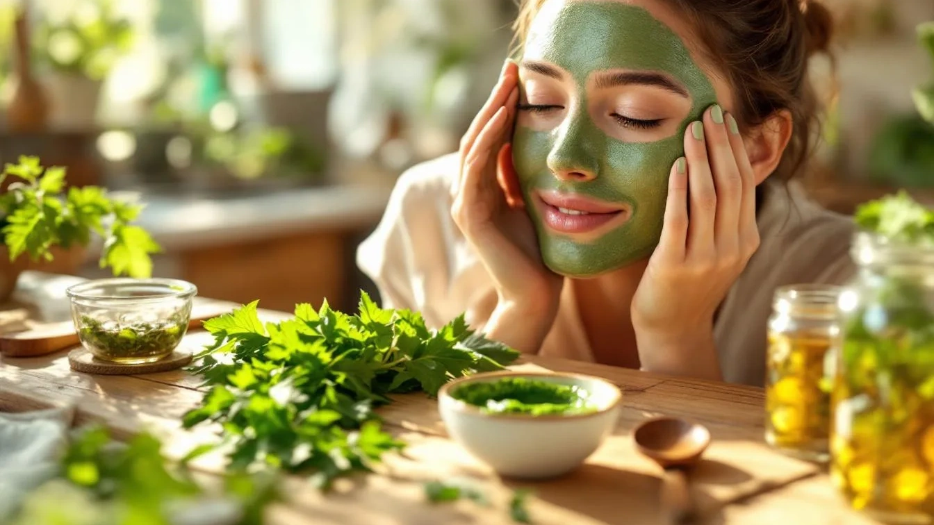 Zapomeňte na drahé krémy: Domácí maska z kopřiv rozzáří unavenou pleť