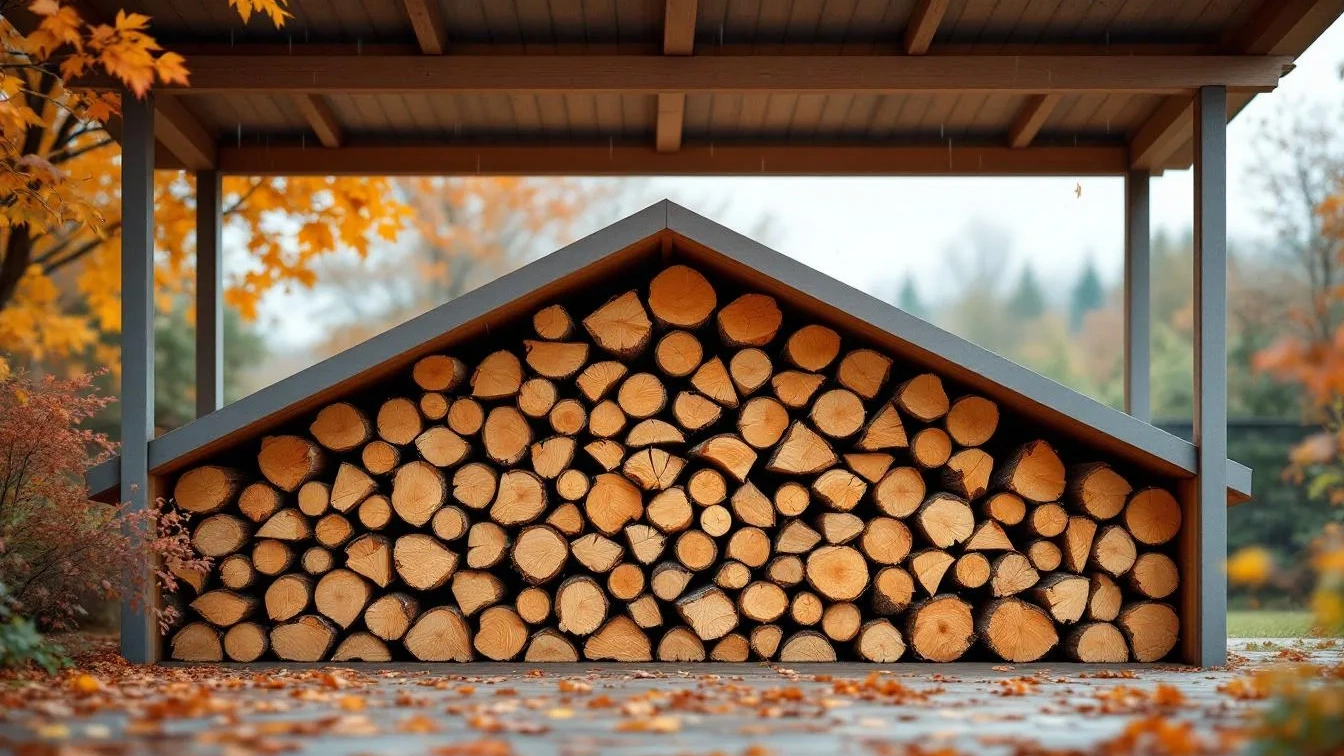 Zapomeňte na špatné skladování: Jak udržet palivové dřevo v perfektním stavu bez ohledu na počasí